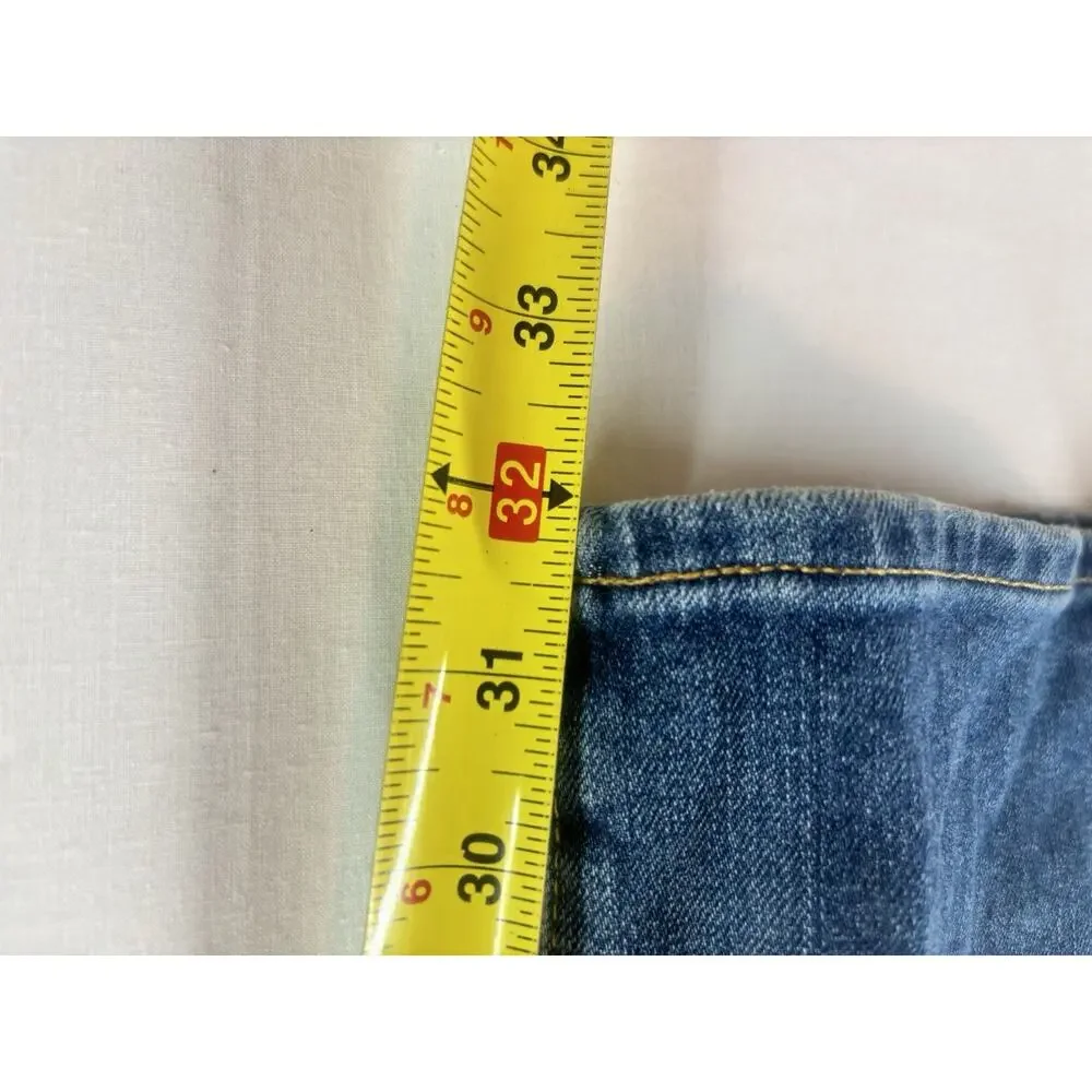 AG Adriano Goldschmied The Everett Jeans Mens 38R Slim Straight Blue Medium Wash